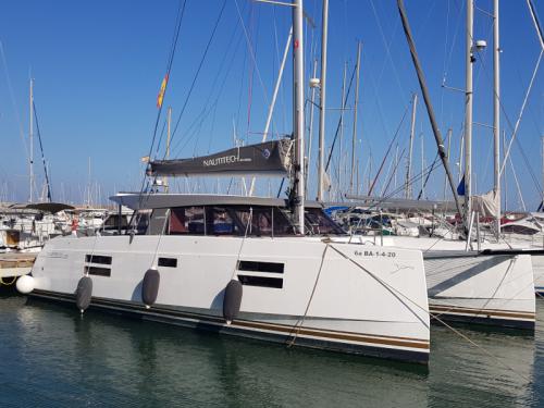 Catamaran Nautitech Open 40 for hire in Sitges