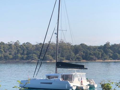 Catamaran Neel 47 for hire in Cogolin