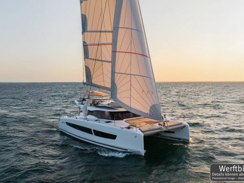 Cat New 41 for charter in Marina Mallorca Nautica