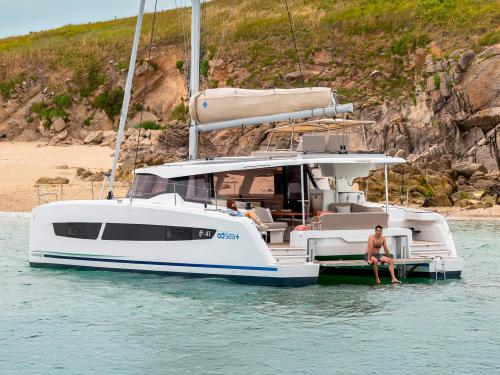 Catamaran New 41 available for charter in Lefkas