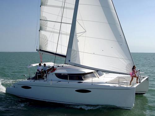 Catamaran Orana 44 available for charter in Marina Le Marin