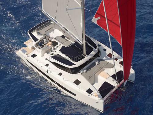 Katamaran Orana 44 Quatuor Yachtcharter in Seget