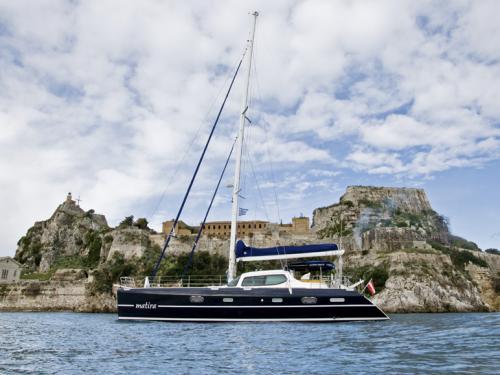 Katamaran Privilege 585 Yachtcharter in Gouvia Marina