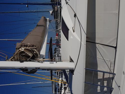 Catamaran Saba 50 available for charter in Cogolin