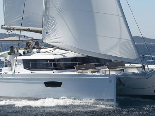Cat Saba 50 available for charter in Bimini Marina
