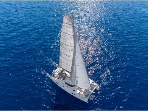 Catamaran Saba 50 for charter in Lefkas