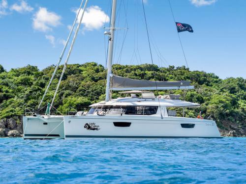 Catamaran Saba 50 available for charter in Bimini Marina