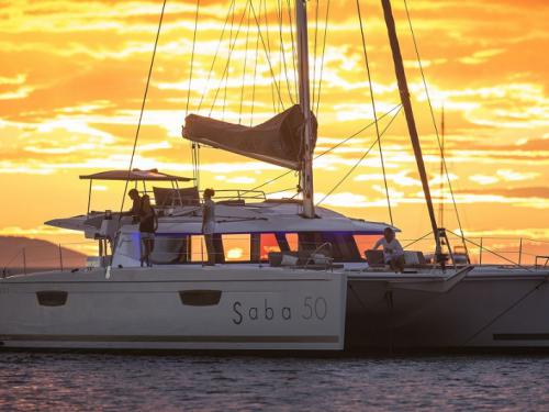 Katamaran Saba 50 Yachtcharter in Trogir