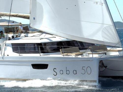 Catamaran Saba 50 available for charter in Road Town