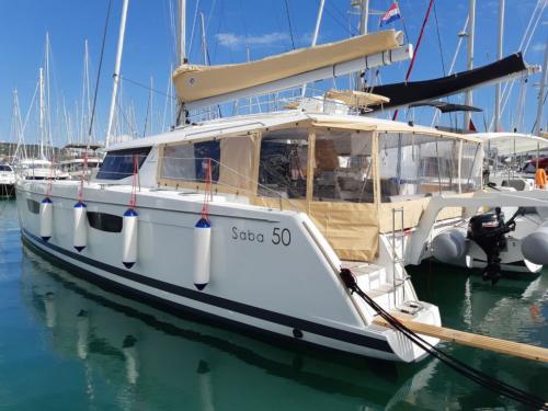 Catamaran Saba 50 for hire in Seget