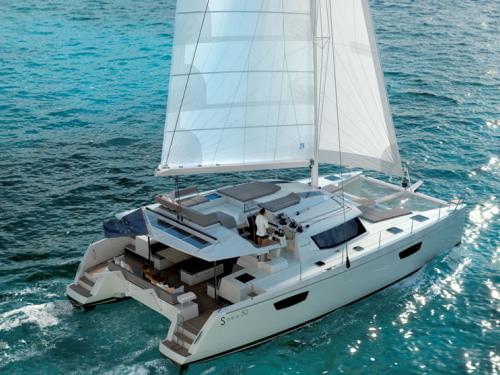 Catamaran Saba 50 available for charter in Le Marin
