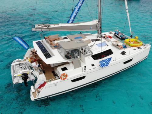 Cat Saba 50 for rent in Eden Island Resort