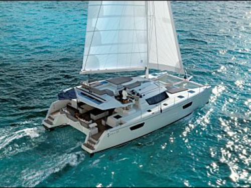 Catamaran Saba 50 available for charter in Grenada Yacht Club