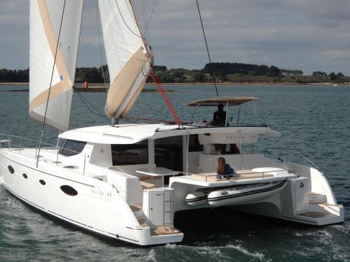 Kat Salina 48 Yachtcharter in Frenchtown Harbour Marina