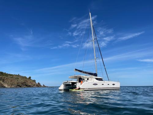 Cat Salina 48 available for charter in Porto Vecchio