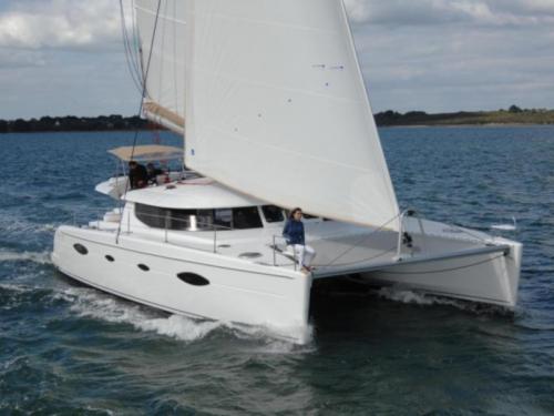 Catamaran Salina 48 available for charter in Gouvia Marina