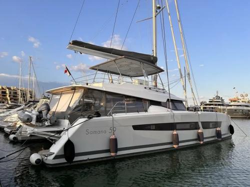 Kat Samana 59 Yachtcharter in Cogolin