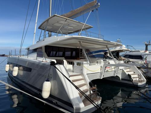 Catamaran Samana 59 available for charter in Procida
