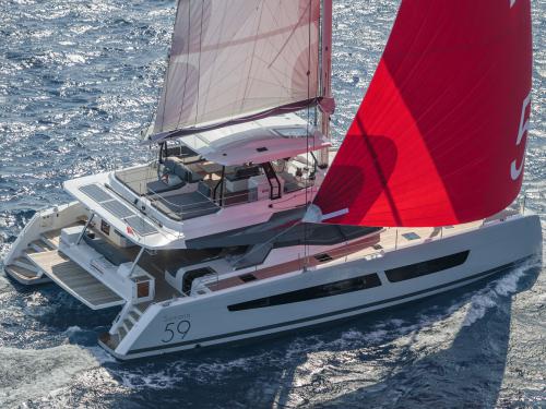 Catamaran Samana 59 for hire in Sopers Hole