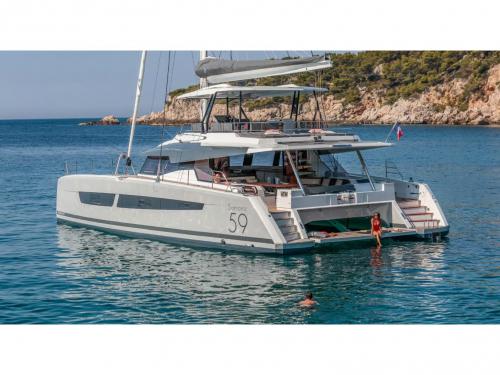 Katamaran Samana 59 Yachtcharter in Lefkas