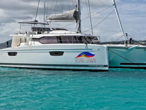 Cat Saona 47 for hire in Charlotte Amalie