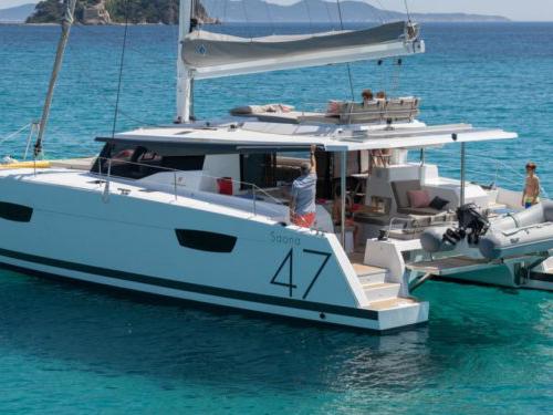 Kat Saona 47 Yachtcharter in Cucumber Beach Marina