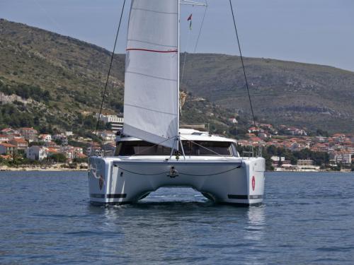 Catamaran Saona 47 for charter in Marina Le Marin
