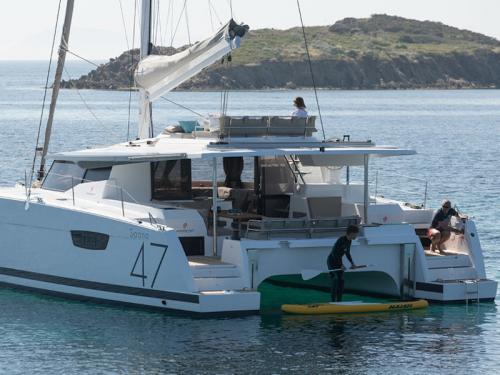 Katamaran Saona 47 Yachtcharter in Kastela