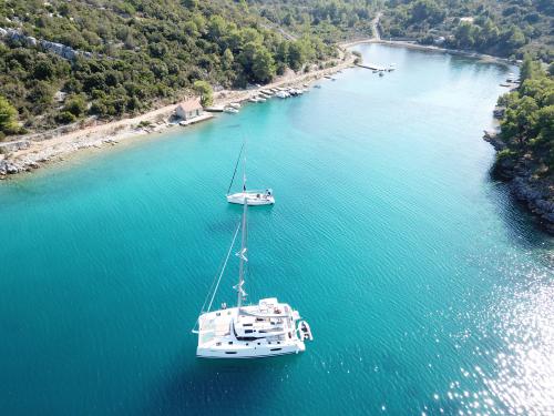 Catamaran Saona 47 available for charter in Seget