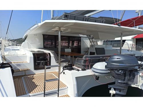 Catamaran Saona 47 available for charter in Marina Frapa Dubrovnik