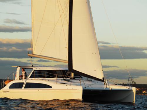 Catamaran Seawind 1160 for hire in Goat Island Marina