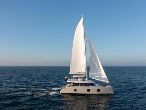 Cat Sunreef 60 available for charter in Kastela