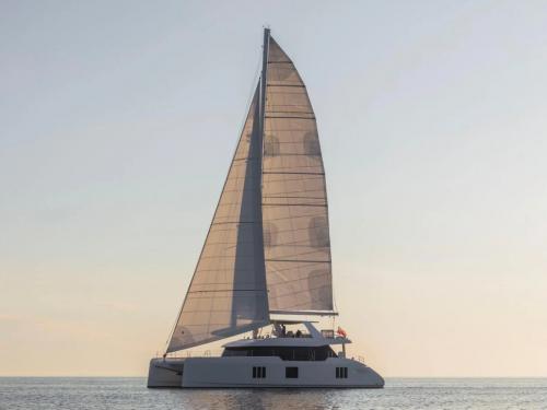 Catamaran Sunreef 70 for rent in Olbia