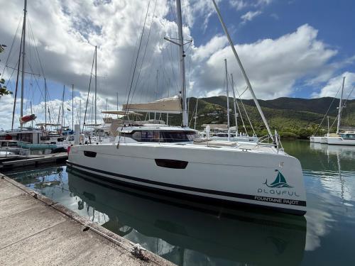 Kat Tanna 47 Yachtcharter in Nanny Cay Marina