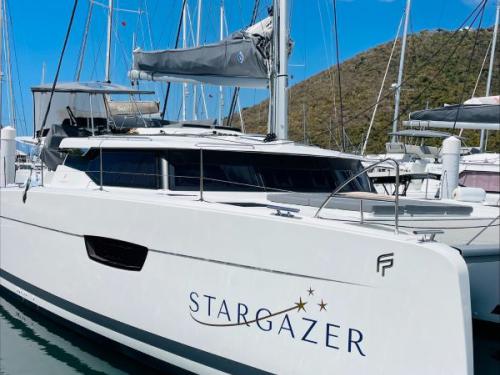 Cat Tanna 47 available for charter in Nanny Cay Town