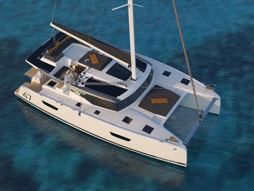 Katamaran Tanna 47 Yachtcharter in Abaco Beach Resort