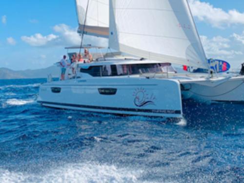 Catamaran Tanna 47 for hire in Charlotte Amalie