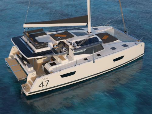 Catamaran Tanna 47 for hire in Calvi