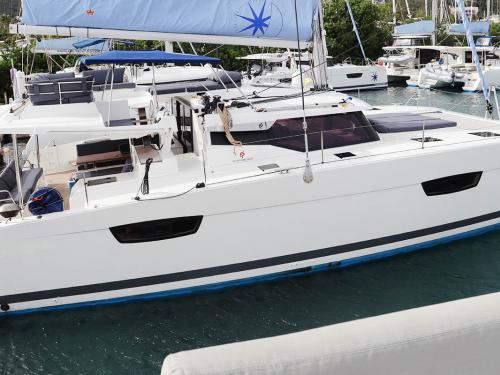Catamaran Tanna 47 available for charter in Nanny Cay Marina