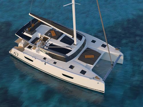 Catamaran Tanna 47 for hire in Port Pin Rolland