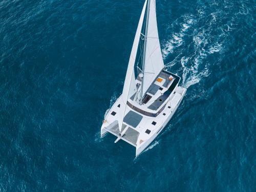 Catamaran Tanna 47 available for charter in Skradin