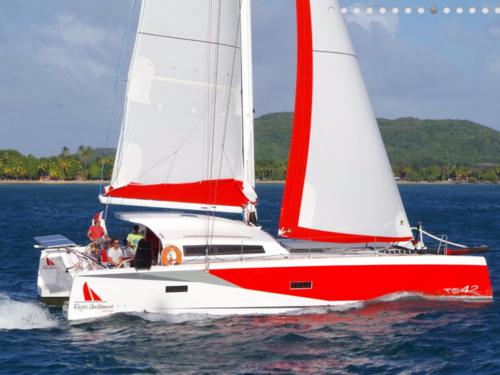Kat TS 42 Yachtcharter in Le Marin
