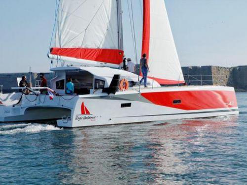 Catamaran TS 42 for rent in Le Marin