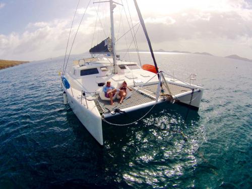 Catamaran Voyage 500 available for charter in Road Harbour