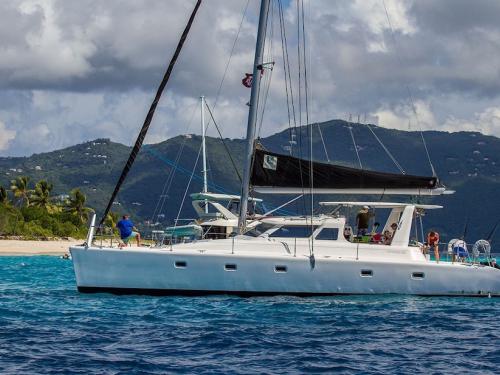 Catamaran Voyage 520 for charter in Sopers Hole