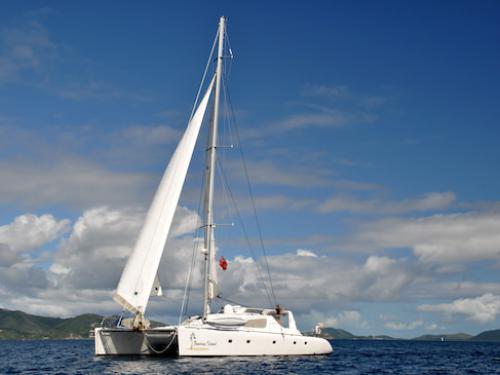 Catamaran Voyage 580 for charter in Marina Red Hook
