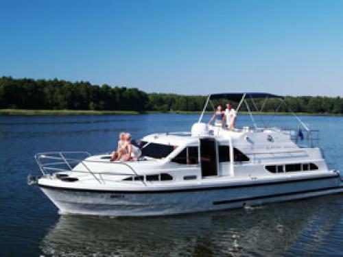 Bareboat Houseboat Fuerstenberg Europa 400