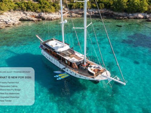 Sailing yacht Gulet available for charter in Split