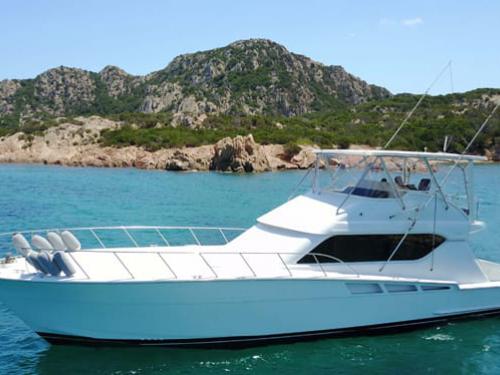 K5 Hatteras 60 available for charter in Marina di Olbia