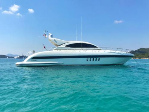 Mangusta 72 Luxury Yacht for charter in Salerno (Italy)